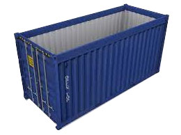 Container stockage Open Top